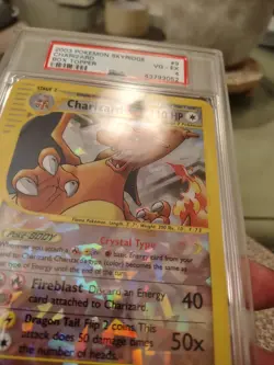 2003 Pokemon Skyridge Charizard Box Topper #9 PSA 4 POP 10 - Image 4