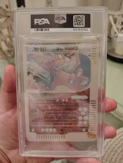 2003 Pokemon Skyridge Charizard Box Topper #9 PSA 4 POP 10 - Image 5