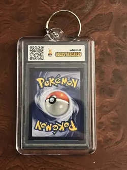 Pokemon Charizard EX Keychain – PSA 10 4/100 Crystal Guardians Holo (2006) - Image 2