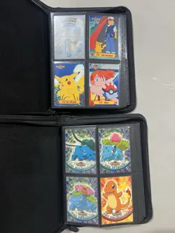 Pokemon Topps Series 1 2 3 Complete Sets Pokedex TV EP Blue Logo 1999 Read Desc - Image 1
