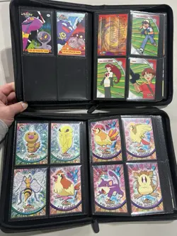 Pokemon Topps Series 1 2 3 Complete Sets Pokedex TV EP Blue Logo 1999 Read Desc - Image 3