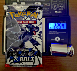 Pokemon TCG: Black Bolt - English Booster Pack SEALED - 22.54g - Image 1