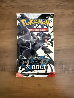 Pokemon TCG: Black Bolt - English Booster Pack SEALED - 22.54g - Image 2