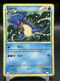 Lapras HGSS14 HGSS Black Star Promo Holo Promo Pokemon TCG NM Clean Vintage! - Image 1