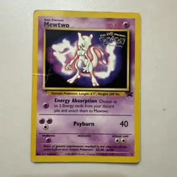 Pokemon Mewtwo TCG Black Star Promos 3 Regular Promo - Image 1
