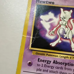 Pokemon Mewtwo TCG Black Star Promos 3 Regular Promo - Image 2