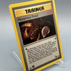 Mysterious Fossil 62/62 - Fossil - 1st Edition - Pokemon TCG - Image 1