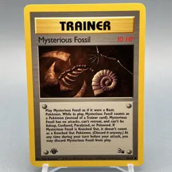 Mysterious Fossil 62/62 - Fossil - 1st Edition - Pokemon TCG - Image 2