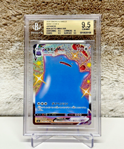Japanese Pokemon - Ditto VMAX SSR Full Art #324/190 [S4A] - BGS GEM MINT 9.5 - Image 1