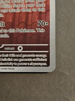 Pokemon Heliolisk ASC 229 Holo Card Stage 1 120 HP Lightning Ability English - Image 3