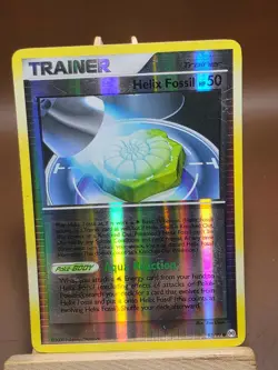 HP Helix Fossil - 93/99 - Reverse Holo Pokemon Arceus - Image 1