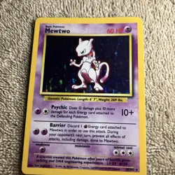 Mewtwo 10/102 Holo Rare – 1999 Pokemon Base Set WOTC Vintage (HP) - Image 1