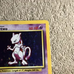 Mewtwo 10/102 Holo Rare – 1999 Pokemon Base Set WOTC Vintage (HP) - Image 3