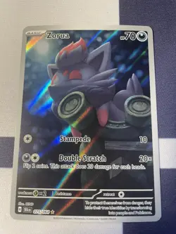 Pokemon Zorua Illustration Rare 75/64 Shrouded Fable - Image 1