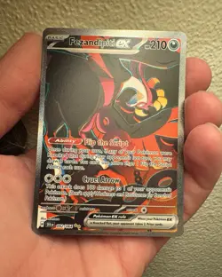 Pokemon TCG Fezandipiti ex 092/064 Shrouded Fable Special Rare Holo EX - Image 3