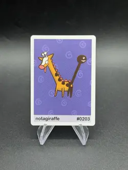 Notagiraffe - Girafarig #203 Pookiemoot Series 2 Custom Fan Art Pokemon - Image 1