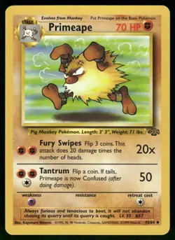Primeape 43/64 Jungle Pokemon - Image 1