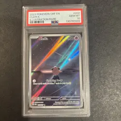 2023 Pokemon OBF En-Obsidian Flames #202 Cleffa Illustration Rare PSA 10 - Image 1
