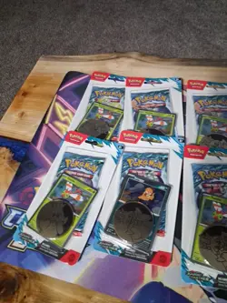 Pokemon TCG Journey Together Scraggy Yanma Checklane Blister Packs (lot of 10) - Image 2