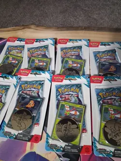 Pokemon TCG Journey Together Scraggy Yanma Checklane Blister Packs (lot of 10) - Image 3