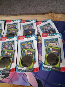 Pokemon TCG Journey Together Scraggy Yanma Checklane Blister Packs (lot of 10) - Image 4