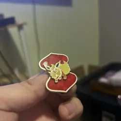 Official Pokemon Jolteon Vaporeon Flareon Vmax premium Collection Pins Set Of 3 - Image 2