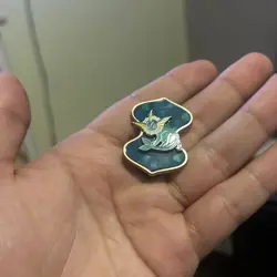 Official Pokemon Jolteon Vaporeon Flareon Vmax premium Collection Pins Set Of 3 - Image 4