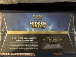 Pokemon Hidden Fates Great Ball Collection Box Factory Sealed Zoroark GX Promo - Image 3