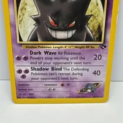 Pokemon Sabrina's Gengar 29/132 Gym Challenge Regular Rare 90HP Stage 2 Pokemon - Image 3