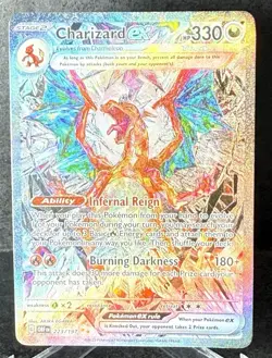 Pokemon TCG Charizard ex 223/197 Obsidian Flames Special Illustration NM/M - Image 1