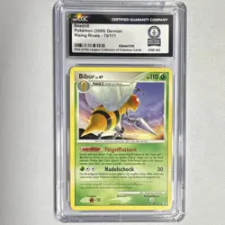 Beedrill Pokemon TCG Rising Rivals 15/111 German CGC World Record 1 of 1 2009 - Image 1