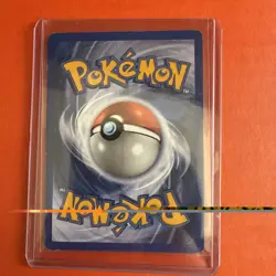 Pokemon Alakazam 1/130 Base Set 2 Holo HP CREASE - Image 2