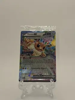 Pokemon Prismatic Evolutions -Eevee ex 075/131- Surprise Box Stamped -SEALED- - Image 1