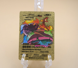 Charizard Blastoise Gigantamax VMax - Pokemon Gold Foil 143/203 Pokemon - Image 1