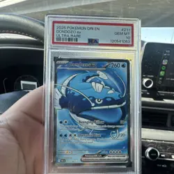 Pokemon Dondozo ex Sv10: Destined Rivals Ultra Rare Holo 211/182 PSA 10 2025 - Image 1