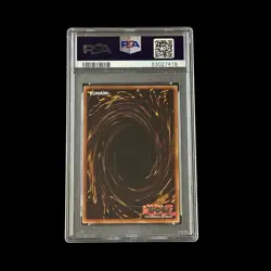 Yu-Gi-Oh! Slab Dragoness The Wicked Knight 1st Edition LOB-086 PSA 9 Mint 2002 - Image 2