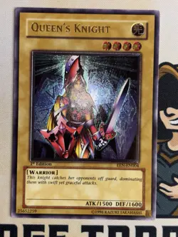 Queen's Knight EEN-EN004 1st Edition Ultimate Rare YuGiOh! NM EURO Print - Image 3