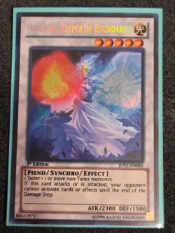 Armades, Keeper of Boundaries - JOTL-EN045 - LP - Secret Rare - 1st - Image 1