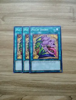 Yu-Gi-Oh! - Pot Of Desires - 3X - Full Playset - Image 1