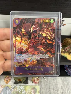 Monkey.D.Luffy OP09-119 ALT ART (SEC) One Piece Card Game English - Image 1