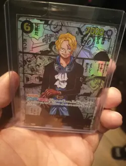 Sabo SEC/SP OP13-120 Parallel ONE PIECE Card Japanese Manga Art New Rare Limited - Image 3