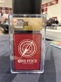 Monkey.D.Luffy English Version 2nd Anniversary OP09-061 OnePiece CGC Prestine 10 - Image 2