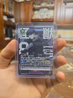 Signed UNION ARENA Kaiju No.8 UA28BT/KJ8-1-071 SR ☆☆ Hoshina Soshiro - Image 1