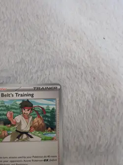 144/159 BLACK BELT'S TRAINING | COMMON | JOURNEY TOGETHER POKEMON CARD - Image 3