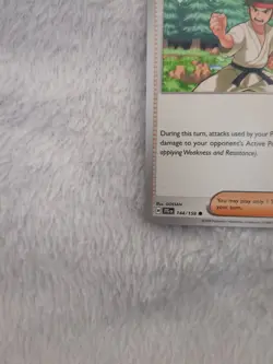 144/159 BLACK BELT'S TRAINING | COMMON | JOURNEY TOGETHER POKEMON CARD - Image 4