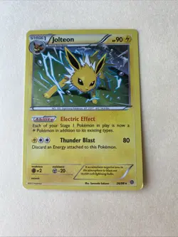 ⚡Jolteon 26/98 Holo Rare XY Ancient Origins Pokemon Card - LP - Image 1
