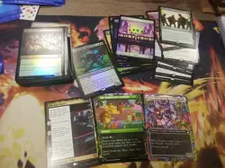 MTG Magic The Gathering Teenage Mutant Ninja Turtles 55 CARD LOT & HOLOS/Rares - Image 1