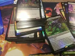 MTG Magic The Gathering Teenage Mutant Ninja Turtles 55 CARD LOT & HOLOS/Rares - Image 4