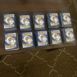 Pokemon TCG Assorted Bulk Lot Of 1000 Cards! See Description For Specifics #1 - Image 1