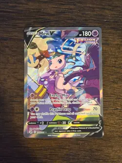 Pokemon TCG Fusion Strike Holo Mew v Alt Art Ultra Rare Card 251/264 - Image 1